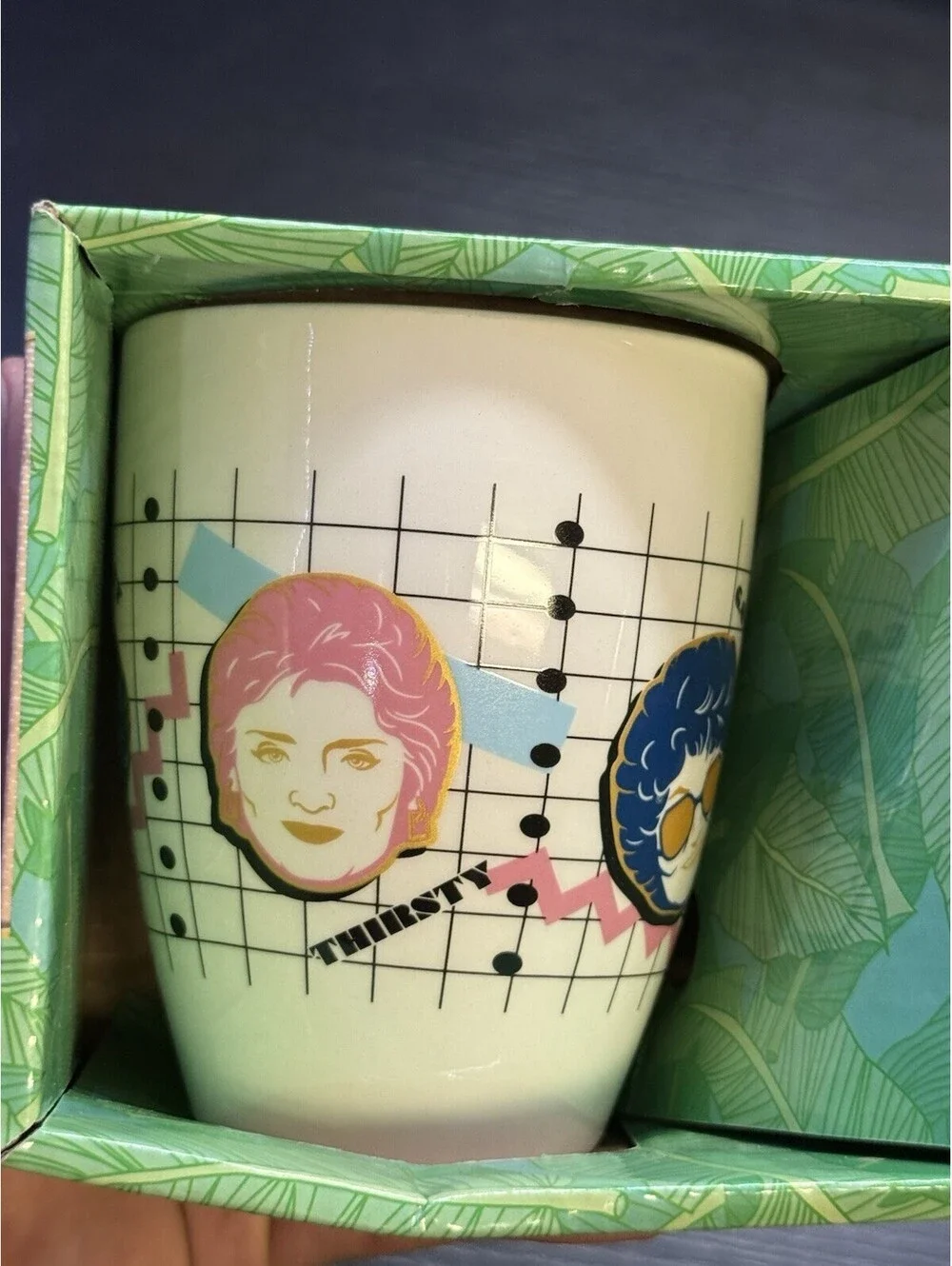 The Golden Girls 18 oz Ceramic Coffee Mug Retro TV Show New